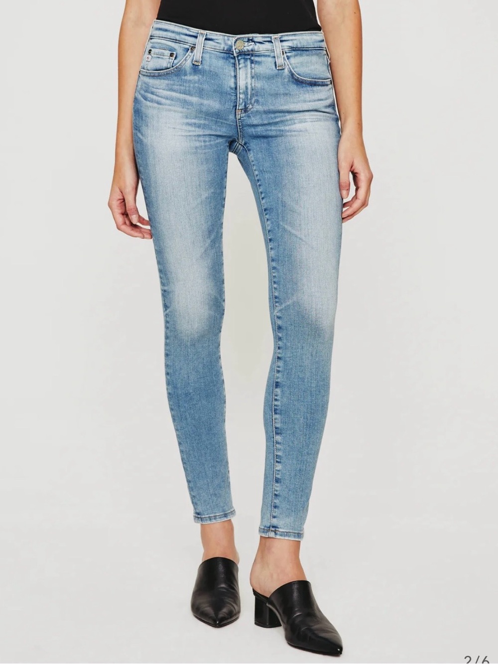 AG Adriano Goldschmied The Legging super skinny Ankle  Jeans Sz 30